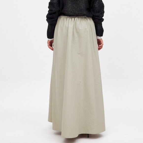 NA-KD Cotton Midi/Maxi Skirt - Picture 3 of 11